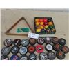 Image 1 : Boston Pool Balls & 23 Hockey Pucks