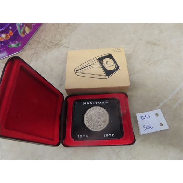 1970 Cdn Dollar Coin Set w Case