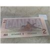 Image 2 : 1986 Cdn 2 Dollar Bill