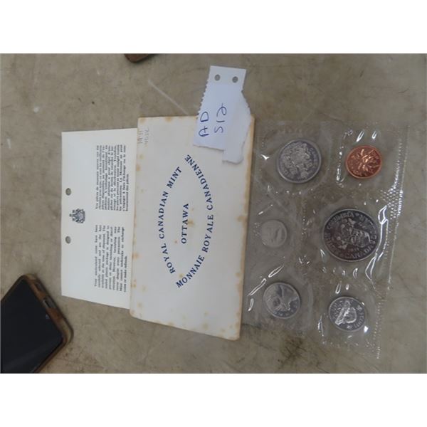 1971 Royal Cdn Mint Coin Set - Uncirculated