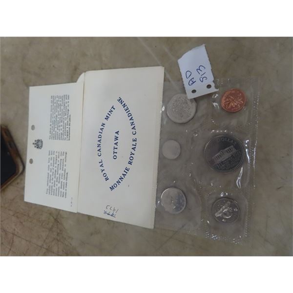 1973 Royal Cdn Mint Coin Set- Uncirculated