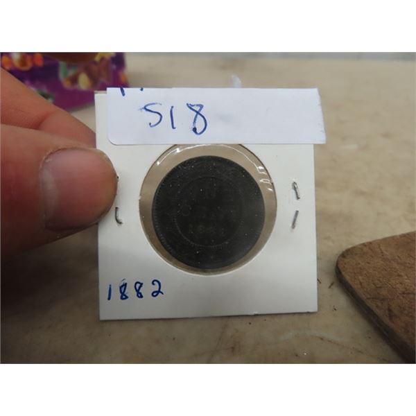 2 - 1882 Canadian 1 Cent