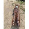 Image 1 : 3 PC - 180" Of Grader Blade Edging & Pail of Cutting Edge