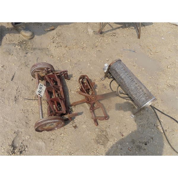 Heater, Real Mower Bottom , Winch