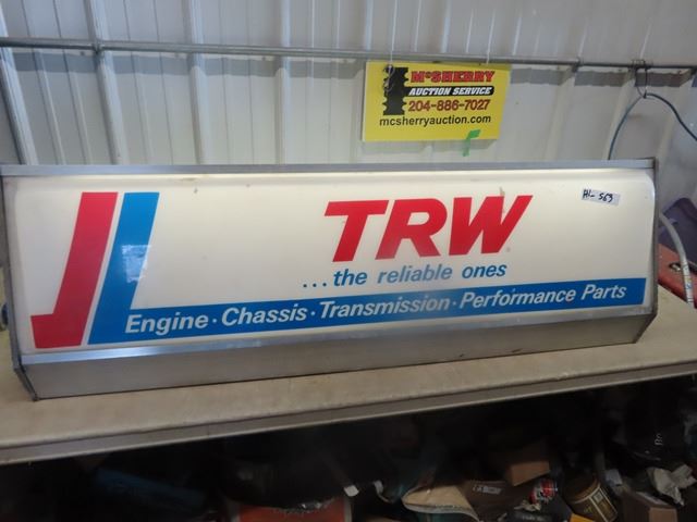 Light Up TRW Sign 15