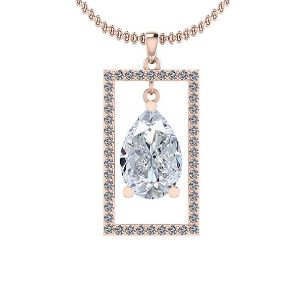 Certified 12.30 Ctw White Aquamarine And Diamond I2/I3