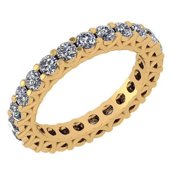 Certified 1.79 Ctw Diamond Wedding/Engagement 14K Yello