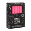 Image 1 : PINK in.FRIENDSHIPin. MAGIC SPELL CANDLES PACK OF 12