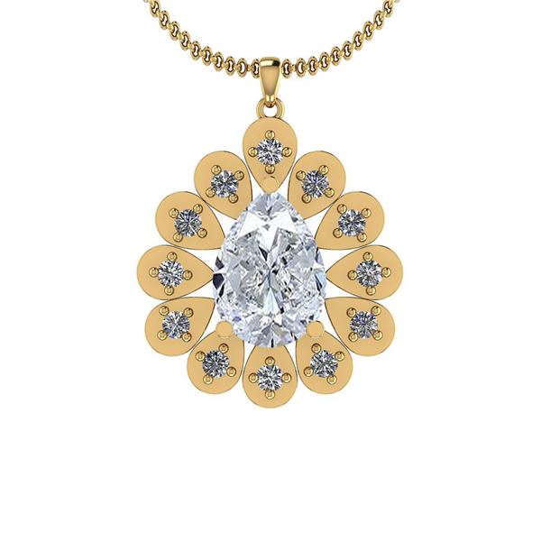 Certified 10.46 Ctw White Aquamarine And Diamond I2/I3