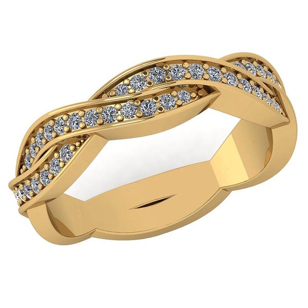 Certified 0.43 Ctw Diamond Bands VS/SI1 For womens New