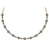 Image 1 : Certified 10.15 Ctw Diamond Necklace For Ladies 18K Yel