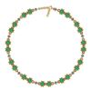 Image 1 : Certified 2.32 Ctw I2/I3 Emerald And Diamond 14K Yellow