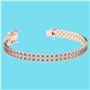 Image 1 : Certified 1.50 Ctw SI2/I1 Diamond 14K Rose Gold 2 Row B