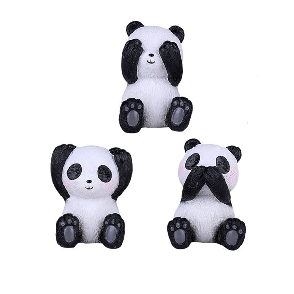 PANDA SEE HEAR SPEAK NO EVIL
