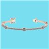 Image 1 : Certified 2.10 Ctw SI2/I1 Diamond 14K Rose Gold Bracele