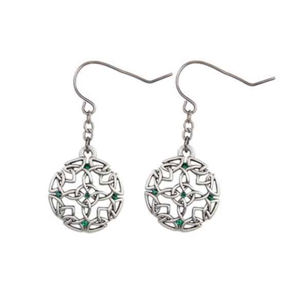 CELTIC ROUND EARRINGS