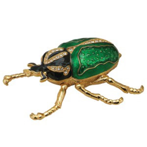 GREEN BUG JEWELRY BOX