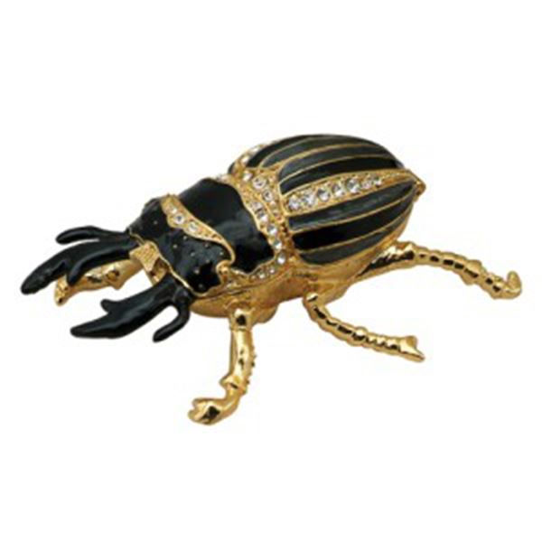 BLACK BUG JEWELRY BOX