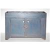Image 1 : 19TH CENT. PAINTED 2 DOOR DRY SINK - WALN