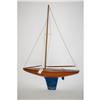 Image 1 : 26" SEAWORTHY WOODEN POND BOAT - SINGLE M