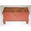 Image 2 : 19TH CENT. PAINTED UTILITY TRUNK - PRIMIT
