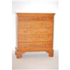 Image 1 : NEW ENGLAND CHIPPENDALE TALL CHEST - PINE