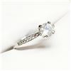 Image 2 : 14K DIAMOND (0.95CT) DIAMOND (0.12CT) RING SIZE 6.75