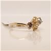 Image 2 : 10K FANCY COLOR DIAMOND(0.66CT) RING SIZE 7