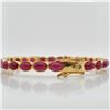 Image 1 : SILVER RUBY (15CT) BRACELET