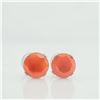 Image 1 : 10K CARNELLION(1.4CT) EARRINGS