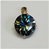 Image 1 : 10K  MOISSANITE(6CT) PENDANT