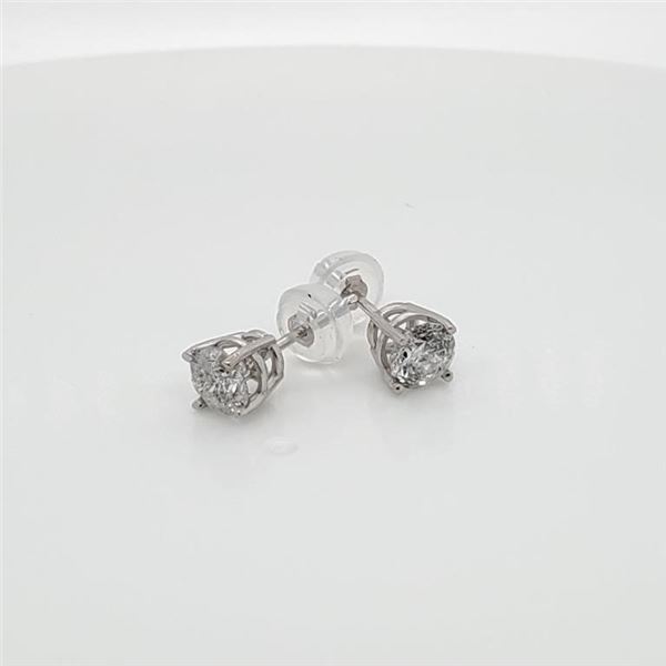 14K  DIAMOND(0.19CT) EARRINGS