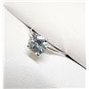 Image 2 : 10K  MOISSANITE(0.7CT) RING SIZE 6.5