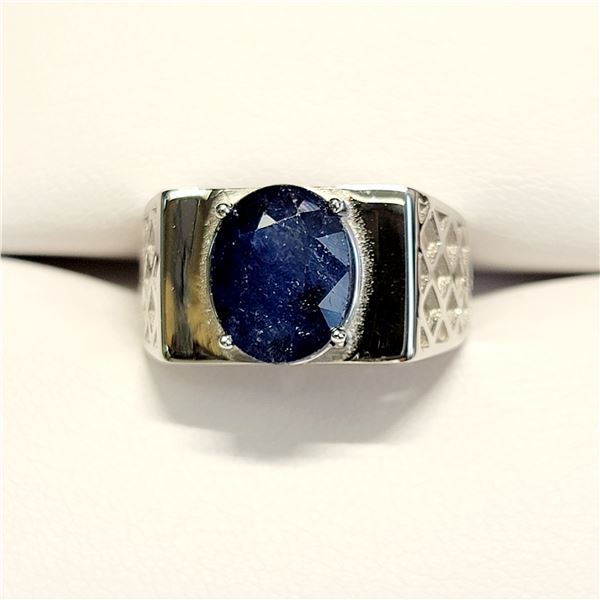SILVER SAPPHIRE(4.75CT) RING