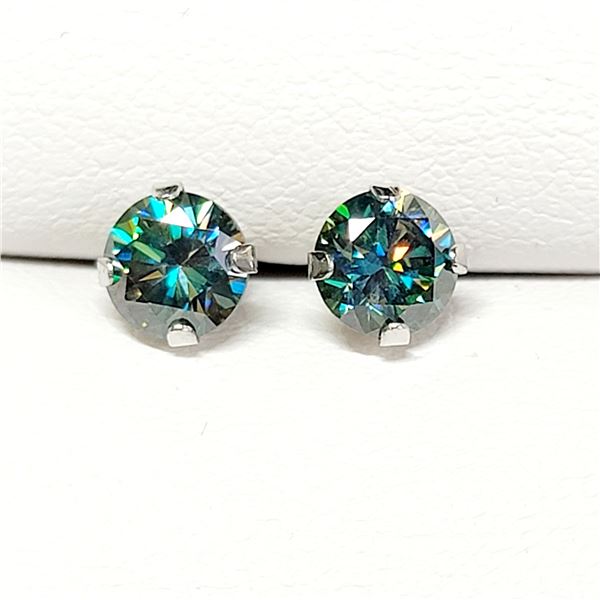 10K  MOISSANITE(1.5CT) EARRINGS