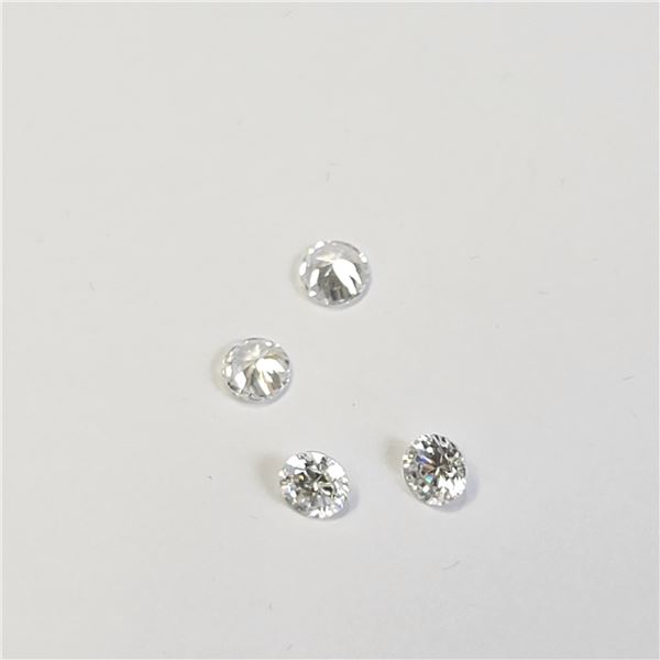 4 X CZ LOOSE STONES 4CTS