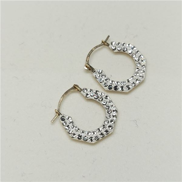 10K  CZ EARRINGS