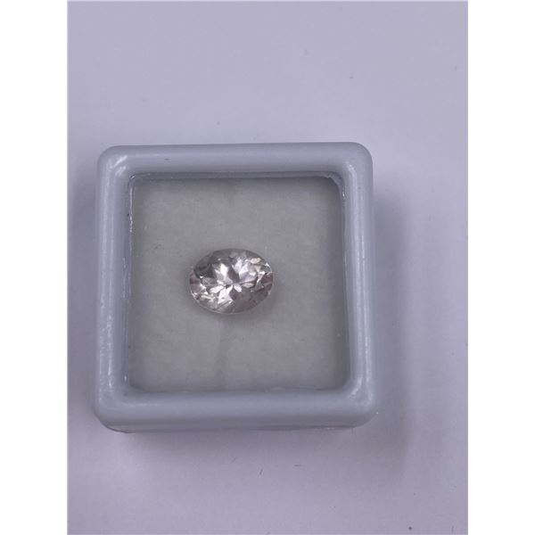 MORGANITE 1.73CT, 8.93 X 7.20 X 5.02MM, OVAL CUT, VVS CLARITY, BRAZIL, UNTREATED