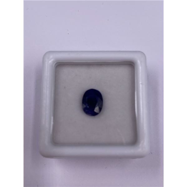 BLUE SAPPHIRE 1.44CT, 7.74 X 5.98 X 3.23MM, OVAL CUT, LOUPE CLEAN CLARITY, THAILAND