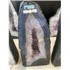 Image 1 : AMETHYST GEODE CATHEDRAL RETAIL $3498.98, 16.68KG APPROX 7.5"W X 17"H