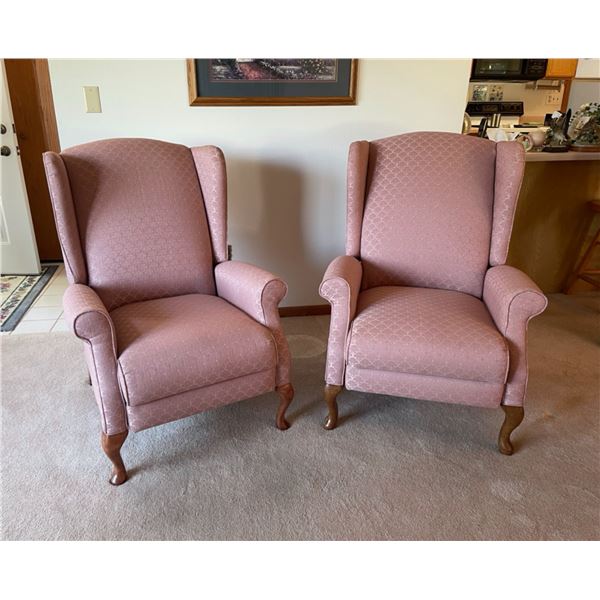 LA-Z-BOY RECLINERS, PAIR