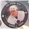 Image 3 : Toronto Maple Leafs 2003/04 Mini Pucks - Matt Stajan, Ric Jackman, Tie Domi