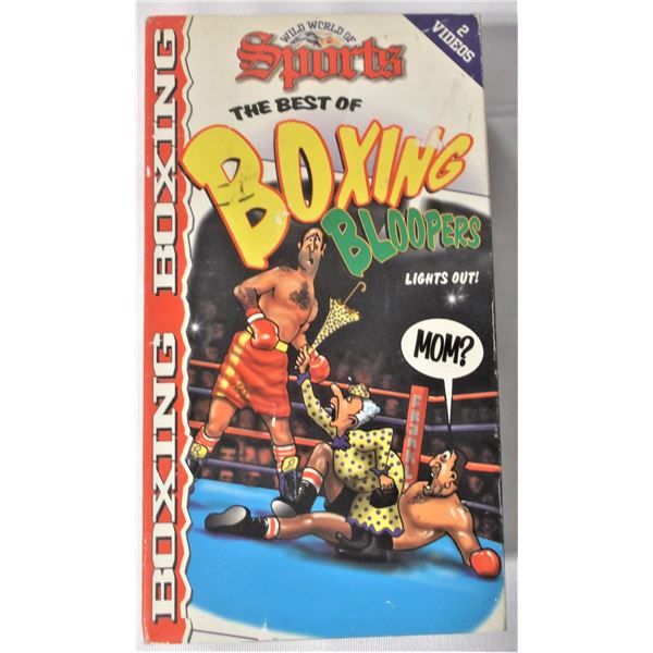 Wild World of Sports -The Best of Boxing Bloopers - Two VHS Set