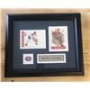 Image 1 : Maurice Richard Cards and Pin,  10.25"  x 12.25"