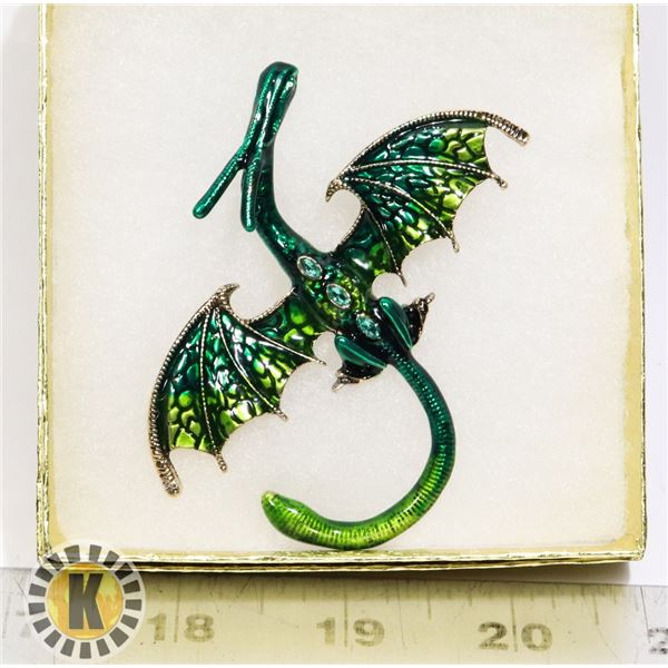 SMALL DRAGON BROOCH