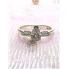 Image 1 : SILVER CUBIC ZIRCONIA RING