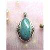 Image 1 : SILVER TURQUOISE PENDANT