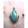 Image 2 : SILVER TURQUOISE PENDANT