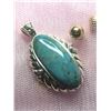 Image 3 : SILVER TURQUOISE PENDANT