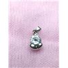 Image 1 : SILVER CUBIC ZIRCONIA PENDANT